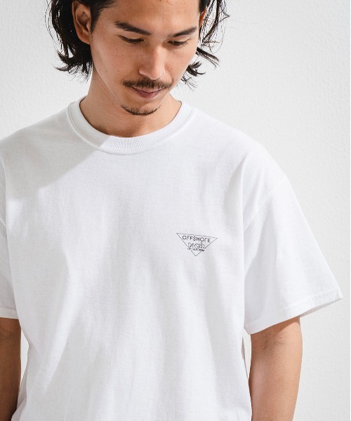 「OFFSHORE」 半袖Tシャツ M バイオレット メンズ_画像6