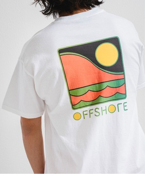 「OFFSHORE」 半袖Tシャツ M バイオレット メンズ_画像7