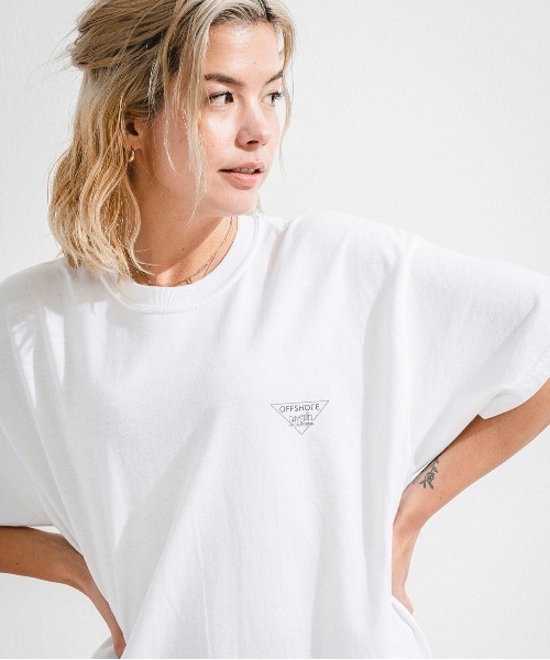 「OFFSHORE」 半袖Tシャツ M バイオレット メンズ_画像8