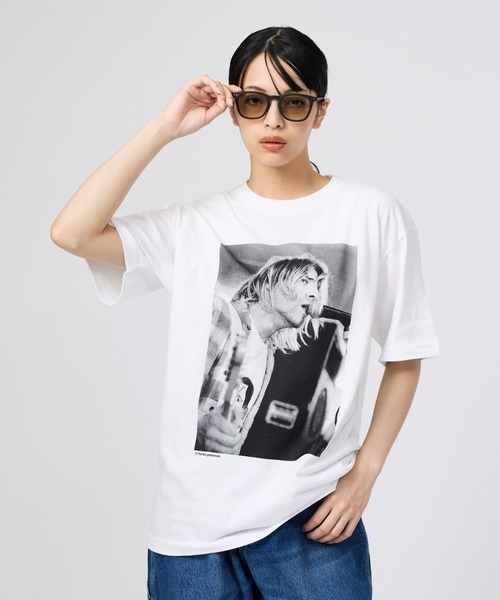 81BRANCA（ハチイチブランカ） tシャツ 」Charles Peterson-Kurt