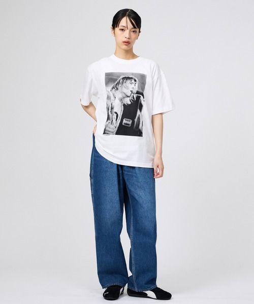 81BRANCA（ハチイチブランカ） tシャツ 」Charles Peterson-Kurt