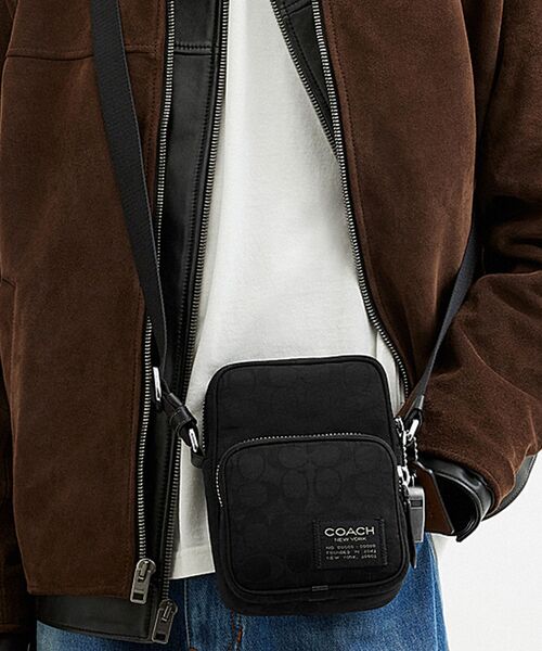 COACH（コーチ） ショルダーバッグ ロック クロスボディ バッグ