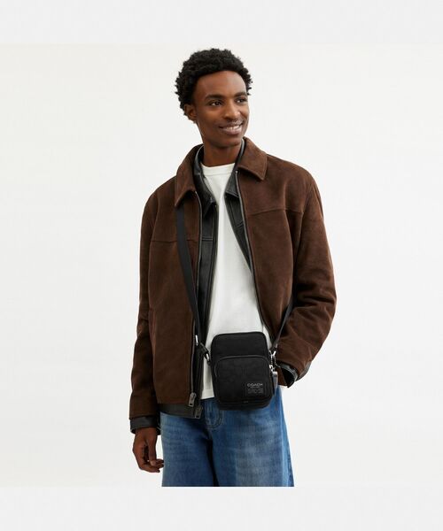 COACH（コーチ） ショルダーバッグ ロック クロスボディ バッグ