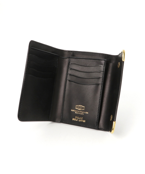 保存版 財布 Cramp クランプ サイド金具 三つ折り財布 レザーウォレット Cr 914 限定製作 Homeofmalones Com