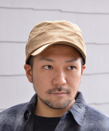 ブラック ワークキャップ ロゴ入り ANCHOR（ファッション） キャップ 帽子 QUARTER GALLERY ネーム