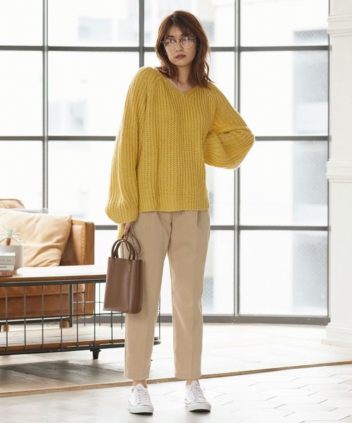 KOBE LETTUCE（神戸レタス） ニット セーター ボリュームスリーブ