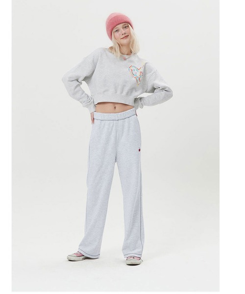 トレーナー スウェット KIRSH DOOLE CHERRY SPREAD CROP SWEAT LS/ドゥードゥルチェリー スプレッドクロップスウェ トレーナー スウェット KIRSH DOOLE CHERRY SPREAD CROP SWEAT