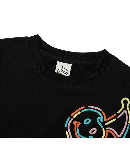 トレーナー スウェット KIRSH DOOLE CHERRY SPREAD CROP SWEAT