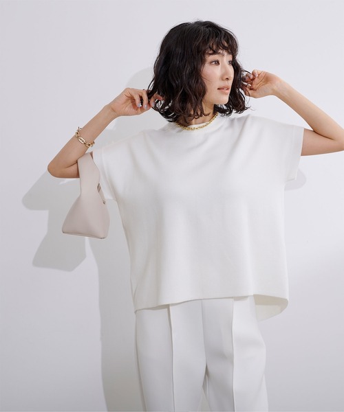 ニット クルーネックフレンチスリーブニット Zozotown Paypayモール店 通販 Paypayモール