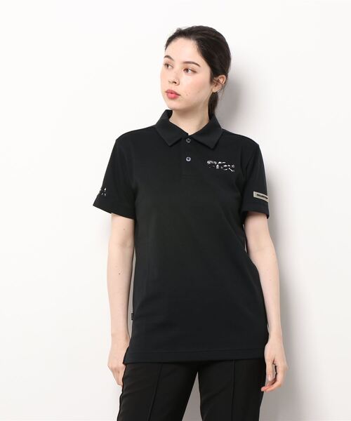 ポロシャツ ポロ SY32 by SWEET YEARSCAMO LOGO POLO SHIRTS レディース メンズ SY32 by SWEET YEARS ポロシャツ ポロ YEARSCAMO LOGO POLO
