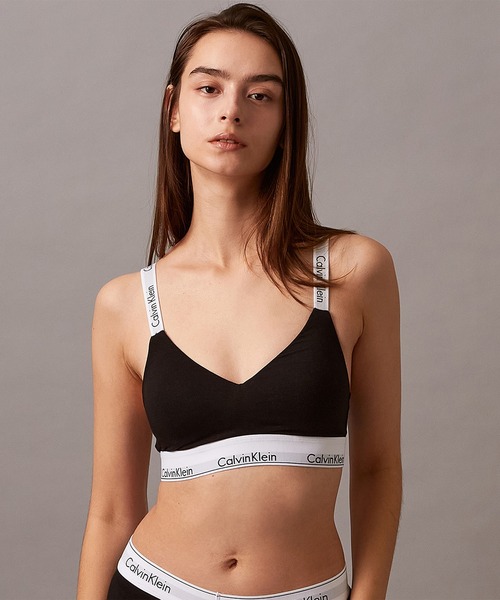 Calvin Klein ブラジャー Icon Cotton ライトリーラインド