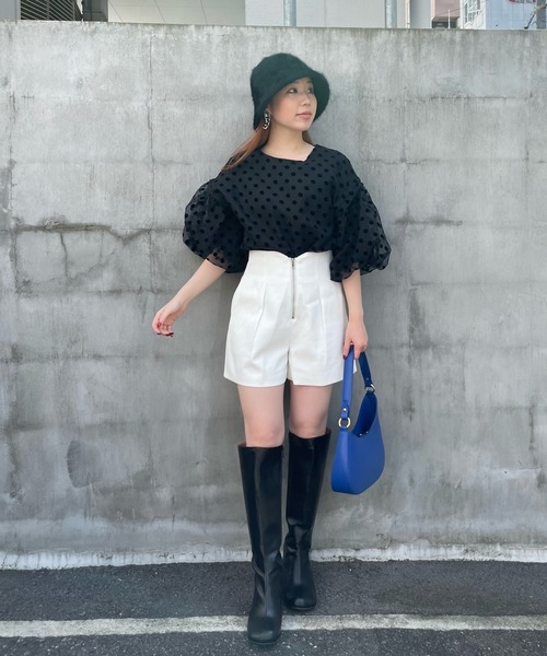 Narcissus - Narcissus  ナルシス　コインドットブラウス Narcissus WEBSTORE 限定商品】ドットブラウス（シャツ/ブラウス