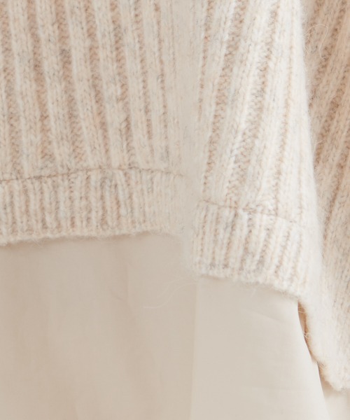 collex（コレックス） ニット セーター エアリヤーン2WAYプルオーバー