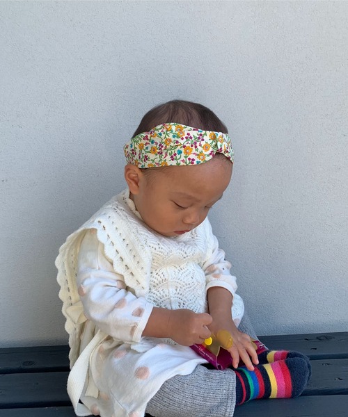 ＊handmade＊no.325 NEW☆☆☆ターバン  ヘアバンド  kids adfa5648431132f4a0b94774086cfe