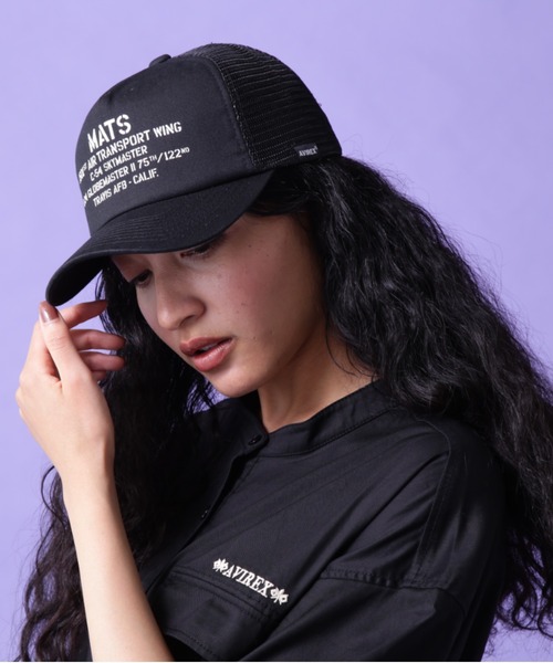 AVIREX キャップ 帽子 MESH CAP MATS / メッシュ アヴィレックス