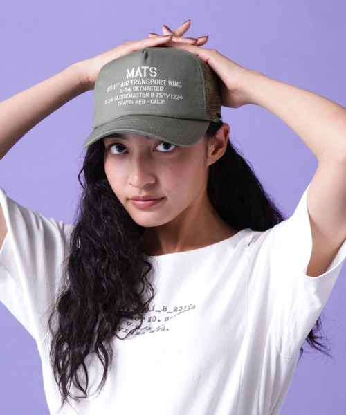AVIREX キャップ 帽子 MESH CAP MATS / メッシュ アヴィレックス