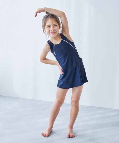 devirock（デビロック） 水着 女児セパレートスクール水着 キッズ 子供