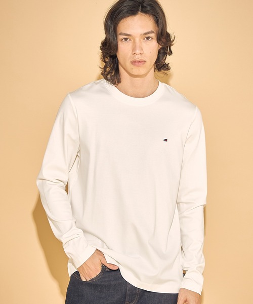 TOMMY HILFIGER tシャツ インターロックロングスリーブTシャツ