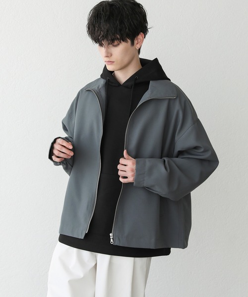 完売品　サイズ2 seyto / ハイネックボリュームスリーブブルゾン seyto（セイト）の「High neck volume sleeve blouson