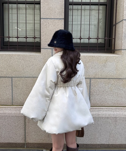 mellowneon（メロウネオン） 帽子 ハット ファーバケットハット