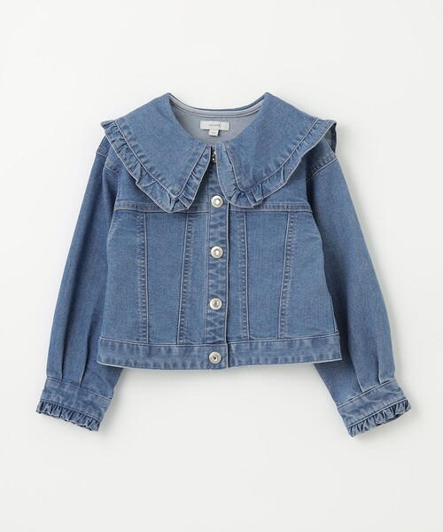 ANY（エニィ） デニムジャケット アウター デニム ジャケット キッズ