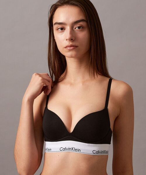 Calvin Klein（カルバン・クライン） ブラジャー Icon Cotton プランジ