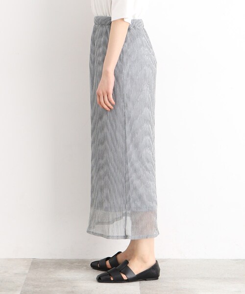 シャイニーナロースカート　ロングスカート（お洗濯可） THE SHOP TK ロング スカート シャイニーナロースカート「洗える