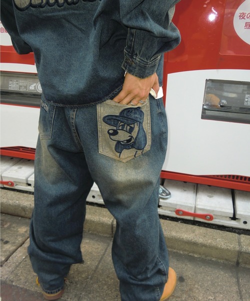centimeter ジーンズ CMT ruler washed denim pants メンズ : ZOZOTOWN 