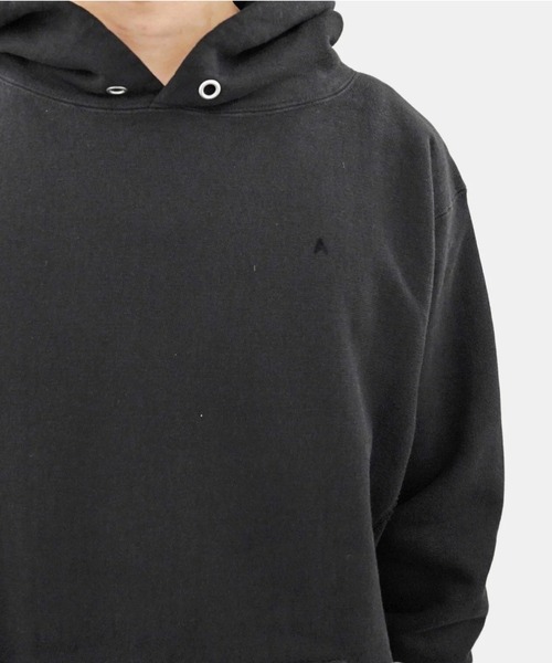 ATON パーカー 「ATON」 GARMENT DYED URAKE HOODIE メンズ
