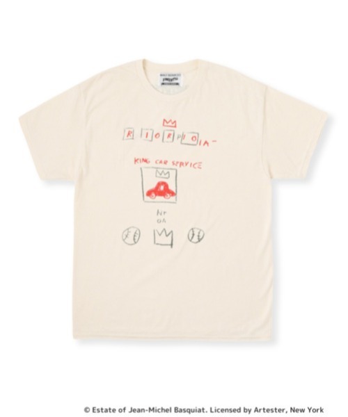 tシャツ VINCENT50 Basquiat Front Print Tee / バンソンサンカント バスキア フロントプリントティー レディース
