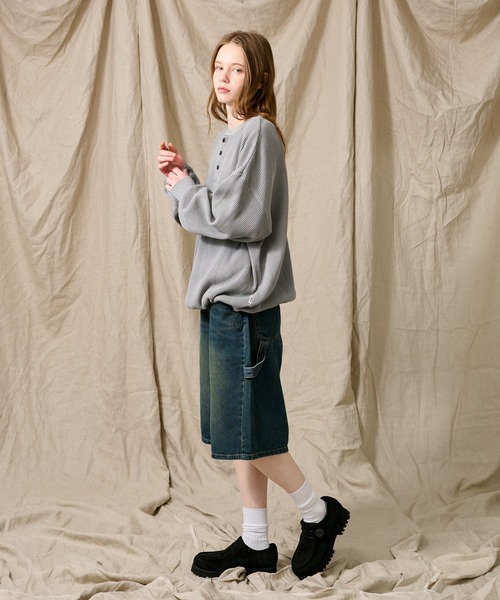 WETTEMPT ジーンズ OVER DYED DENIM | REAL TREE HALF PANTS