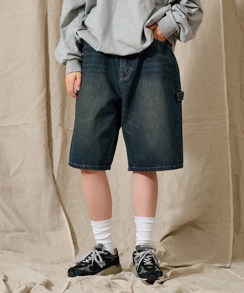 WETTEMPT ジーンズ OVER DYED DENIM | REAL TREE HALF PANTS