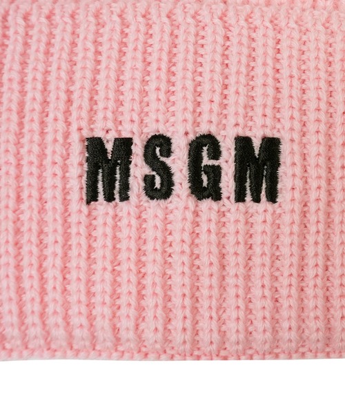 MSGM（エムエスジーエム） ニット帽 ニットキャップ 「NEW」MSGMロゴ