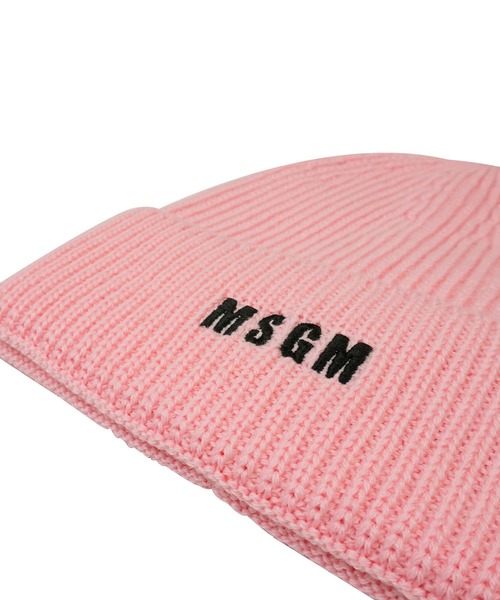 MSGM（エムエスジーエム） ニット帽 ニットキャップ 「NEW」MSGMロゴ