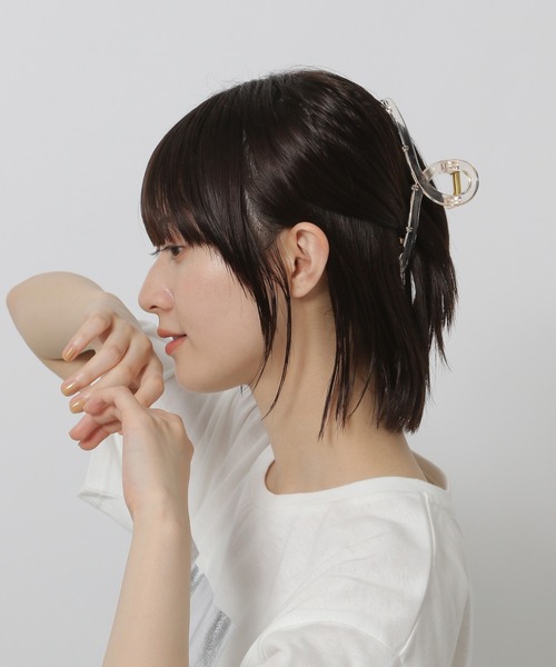 LAKOLE（ラコレ） ヘアクリップ クリアループバンスクリップ / 139521