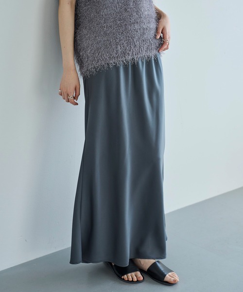 DT★Max Mara★slitta プリントサテンスカート セール】マットサテンスカート（スカート）｜meilmada