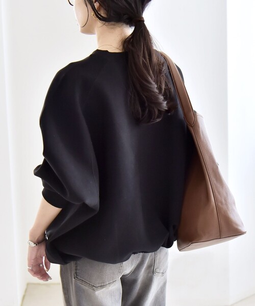 quaranciel トレーナー スウェット quaranciel:「洗濯機可能」ポンチ