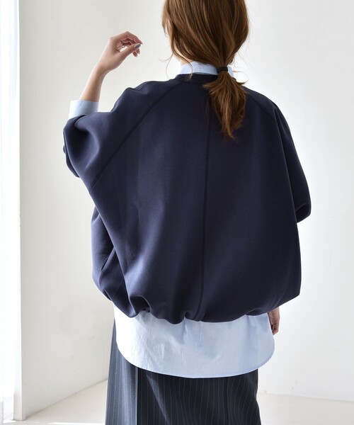 quaranciel トレーナー スウェット quaranciel:「洗濯機可能」ポンチ