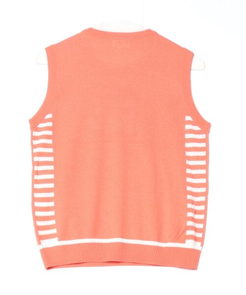 Picone CLUB（ピッコーネクラブ） ベスト ジレ ウール混ニットベスト