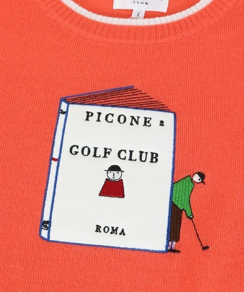 Picone CLUB（ピッコーネクラブ） ベスト ジレ ウール混ニットベスト