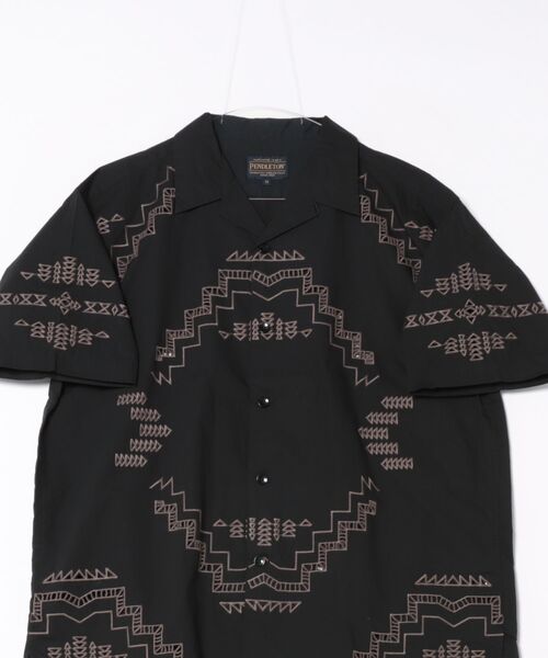 PENDLETON ペンドルトン アロハシャツ ネイティブ柄 PENDLETON ペンドルトン アロハシャツ ネイティブ柄 グレー 白 M