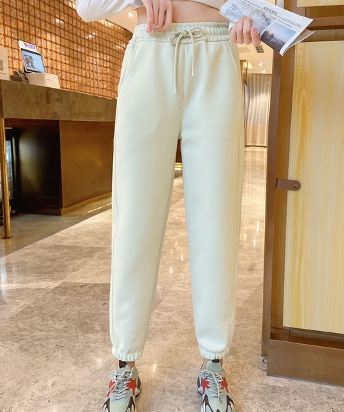 スウェットパンツ ジャージ ハイウエストスウェットジョガパンツ レディース | aimoha | 20