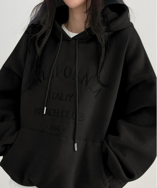 パーリーゲイツ レディースパーカー　星条旗　裏起毛　ロゴ刺繍 USAロゴ×星条旗袖刺繍》裏毛ZIPパーカー／秋冬春 セットアップ可