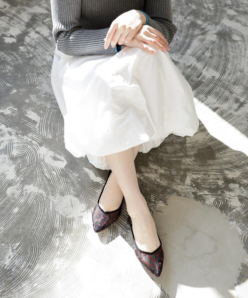 PRADA ハート柄 ハイヒールパンプス PRADA 8751 / プラダ レオパード チャンキーヒール ハラコ