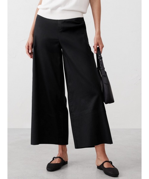 BANANA REPUBLIC パンツ FACTORY STORE リネンブレンド ワイド