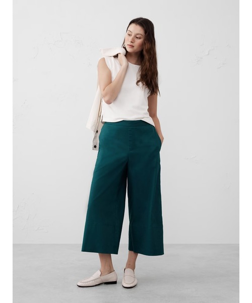 (古着)90〜00s banana republic ワイドリネンパンツ 古着)90〜00s banana republic ワイドリネンスラックス 古着)00s