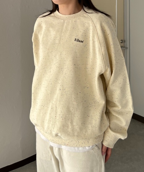 BROKEN BASE（ブロークンベース） トレーナー スウェット ネップ裏毛BB