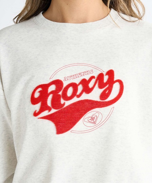 トレーナー スウェット LOST IN SUMMER /ロキシーロゴプルオーバースウェットトップス レディース ROXY トレーナー スウェット LOST IN SUMMER /ロキシーロゴプル