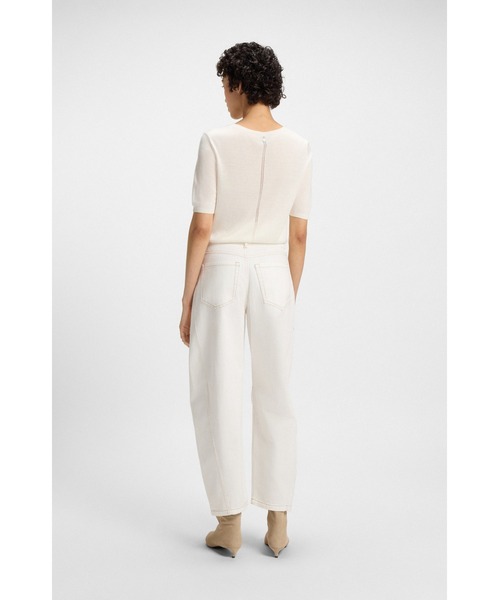 BOSS（HUGO BOSS） tシャツ ショートスリーブ ニットセーター オープン 