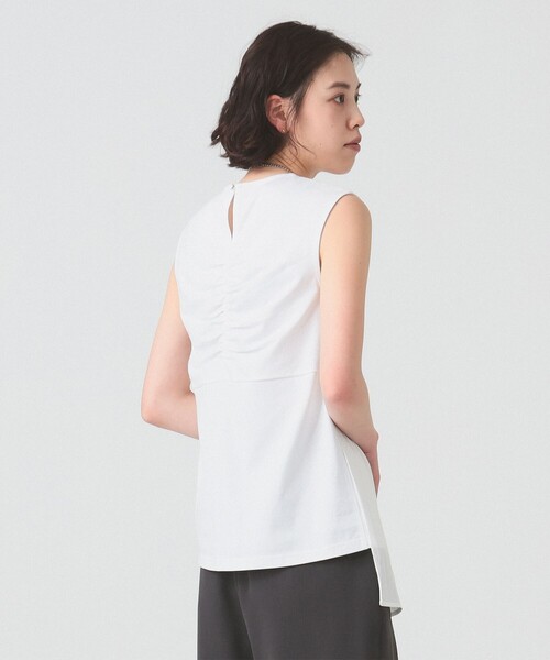 tシャツ RBS / リングドット スリット ノースリーブ レディース Ray BEAMS tシャツ RBS / リングドット スリット ノースリーブ
